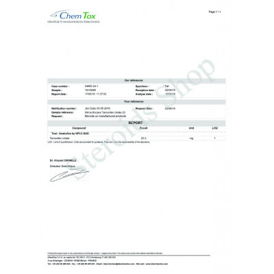 Tamoxifen Citrate ( Nolvadex ) Hilma Biocare