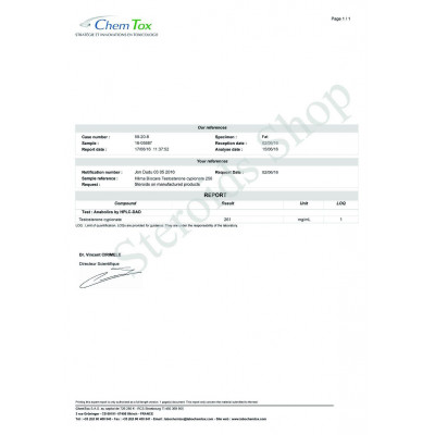 Testosterone Cypionate Hilma Biocare